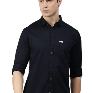 Majestic Man Men Classic Slim Fit Pure Cotton Casual Shirt